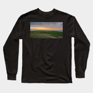 Sunset from Great Orme's Head coastline, Wales Long Sleeve T-Shirt